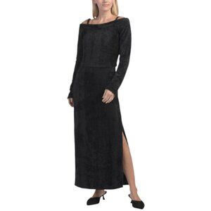 HYFVE Off The Shoulder Sweater And Maxi Dress Set